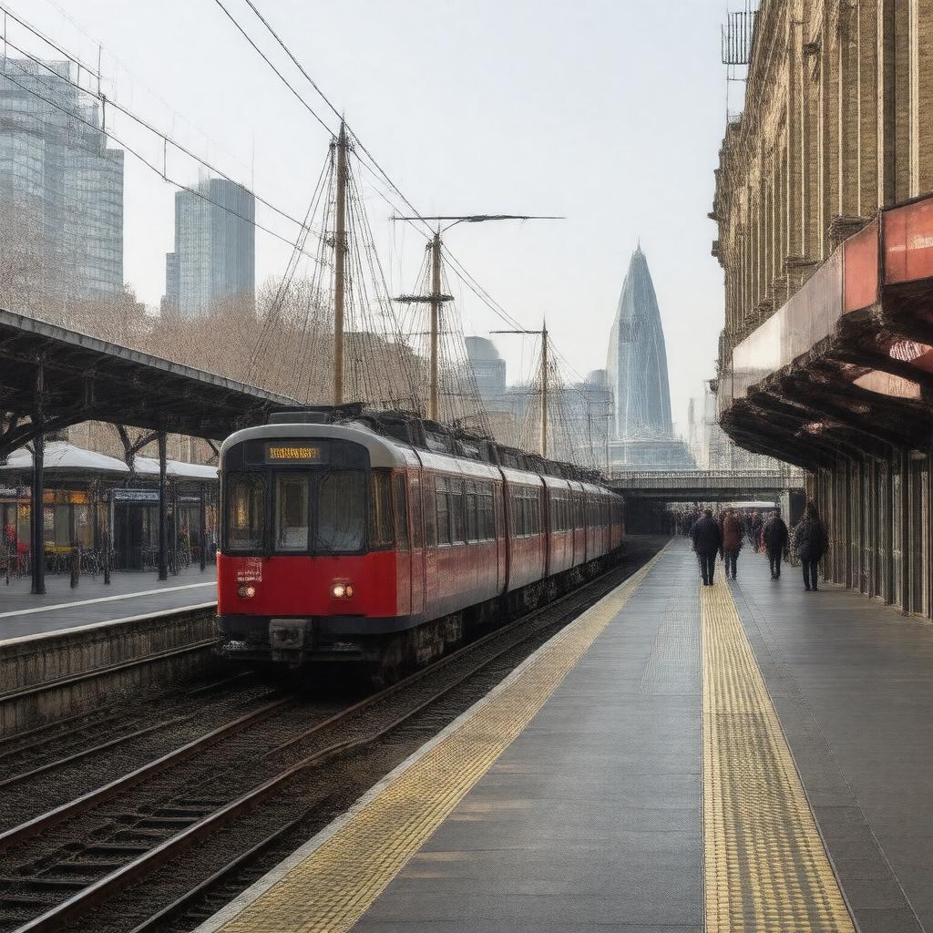 Cutty Sark DLR station